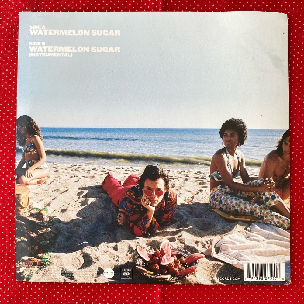 HARRY STYLES Watermelon
Sugar. 7" Vinyl Single. Red Limited Edition
RARE - Picture 7 of 13